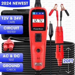 2024 Autel PowerScan PS100 Electrical Diagnostic 12V/24V AVOmeter Circuit Tester - Picture 1 of 14