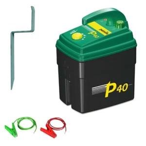 P40 Weidezaungerät für 9V und 12V mit Erdstab und Kabel Patura - Bild 1 von 1