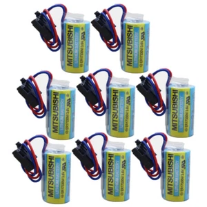 8x MR-BAT ER17330V/3.6V Mitsubishi A6BAT PLC Battery for FANUC CNC System Power - Picture 1 of 9
