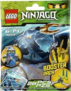 LEGO 9553 NINJAGO Jay ZX BOOSTER PACK, Nuevo y Sellado de Fábrica - Imagen 1 de 3