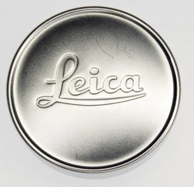Leica 41mm Chrome Cap for most Leica Lenses  #8 ....... Rare Early Bright Chrome - Image 1 of 3