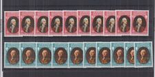J619. 10x Guernsey - MNH - Famous people - Europa Cept - Army