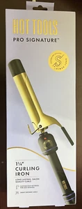 HOT TOOLS Pro Artist Curling Iron Long Lasting Define 1-1/4" Gold - Picture 1 of 2