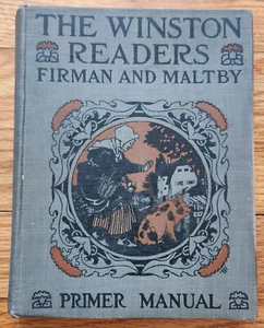 The Winston Readers Primer Manual HC School Book Firman & Maltby 1918 - Imagen 1 de 4