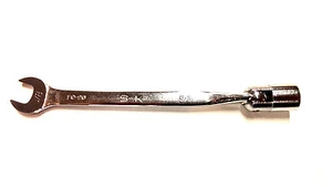 VINTAGE SK FC-20 FORGED ALLOY COMBO 5/8 OPEN END SWIVEL BOX END *MADE IN USA* - Picture 1 of 5