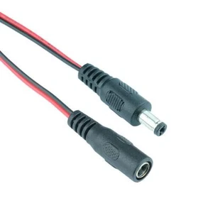 2.1mm X 5.5mm Dc Vorverdrahtet Kerzenschlüssel Verbindung - Picture 1 of 1