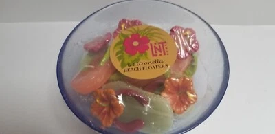 Velas flotantes y cuenco de vidrio para chanclas - Nuevo Foto 1 de 3