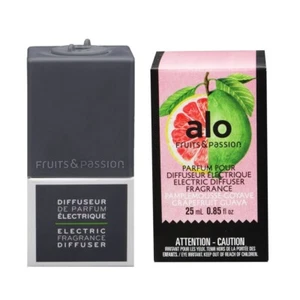 Alo Grapefruit Guava Electric Fragrance Diffuser Refill 25 ml and Grey Plug Set - Picture 1 of 5