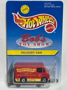 Hot Wheels Delivery Van, Bob's Toy Show, Red, Limited Edition, 1/64, MINT! - Picture 1 of 3