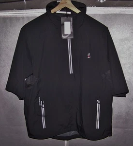 NEW $266 ZERO RESTRICTION Pullover Rain Jacket Shirt SANKATY HEAD GOLF CLUB Sz M - Picture 1 of 8