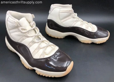 Nike Air Jordan 11 Retro 'Neapolitan' Women's White/Brown Sneakers - Sz 9 (+COA) - Image 1 of 4