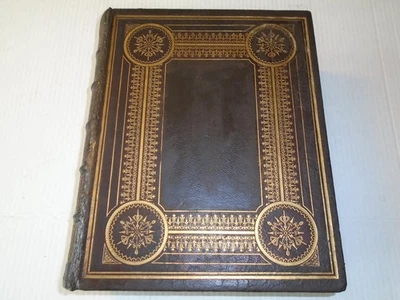 1867 - Large William Harding CROLL Family Bible, Leather, RARE - Image 1 of 4