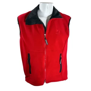 Pearl Izumi Cycling Vest Large Fleece Red - Picture 1 of 8