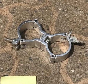 6 Stück Doppelschelle 50 mm Astralite Global Truss SWL-100 kg drehbar gebraucht - Bild 1 von 2