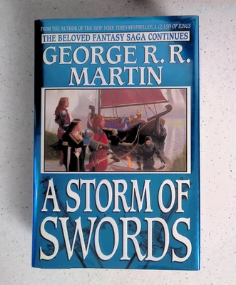 A Storm of Swords by George R.R. Martin, Signed, 1st / 3rd, Hardcover, 2000 - Image 1 of 4