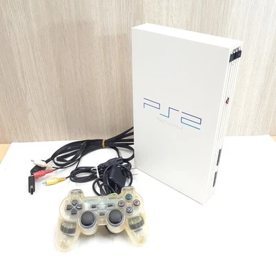 SONY Playstation 2 SCPH-55000 Console Japan White with controller US DUTY PAID - Image 1 of 4