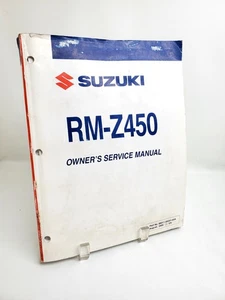 2006 Suzuki RM-Z450 Owners Service Manual 99011-35G51-03A Aug 2005 RMZ 450 - Picture 1 of 13