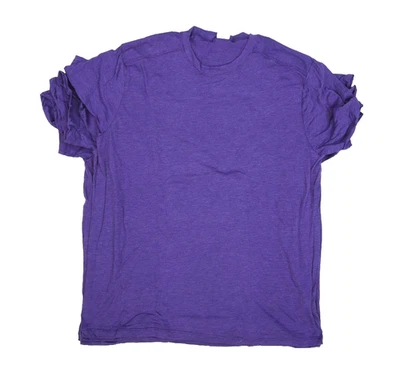 Lote de 6 camisetas en blanco Augusta unisex púrpura triple mezcla manga corta adulto XL Foto 1 de 4