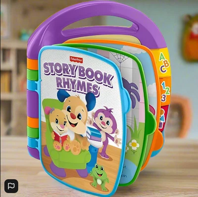 Fisher-Price Laugh & Learn Storybook Reime Aktivität Spielzeug - Bild 1 von 4