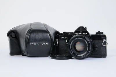 Pentax MX (Schwarz) + Pentax-M 1: 1.7 50mm FOTO JESCHNER An & Verkauf KASSEL - Bild 1 von 4