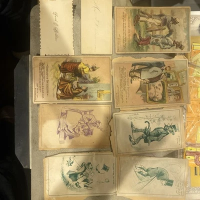 Lote De 11 Piezas Vintage Negro Americana Foto 1 de 4