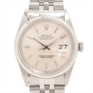 Rolex Datejust 16014 SS×WG SS AT Silver-Face - Picture 1 of 9