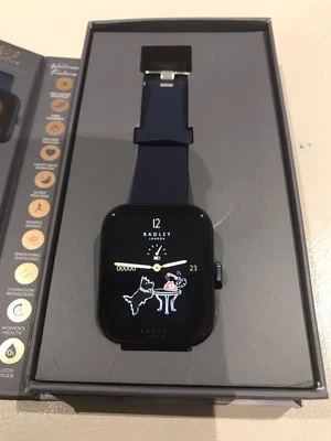 RADLEY S32 Blue Silicone Strap,Pink Case - Image 1 of 4