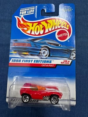 Hot Wheels 1998 Cat-A-Pult #38 of 40 / 3 & 5 Spoke Rims (set) - Image 1 of 3