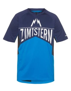MAGLIA DA BICI UOMO ZIMTSTERN CRANEZ BIKE JERSEY MARINE - Imagen 1 de 2