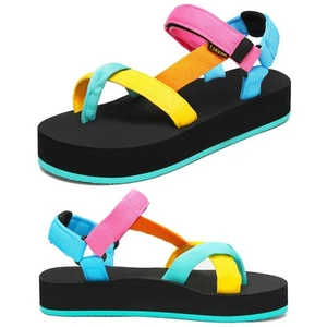 Women's Comfortable Walking Sandals - Quick-Drying Outdoor Hiking Water Shoes... - Picture 1 of 7