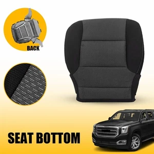 Cubierta de asiento inferior del conductor negra para Chevy Silverado 2500 2014-2019 - Imagen 1 de 10