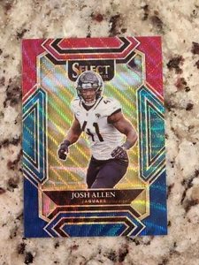 2021 Panini Select Club Level Tri-Color Prizm /149 Josh Hines-Allen Allen #217 - Picture 1 of 2