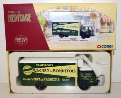 CORGI 1/50 - HERITAGE EX70905 RENAULT JL20 FOURGON - WAGNER & BONNEFOIS - Image 1 of 3