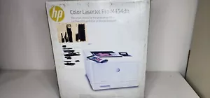 HP Color LaserJet Pro M454dn Workgroup Printer Damaged Box - Picture 1 of 13