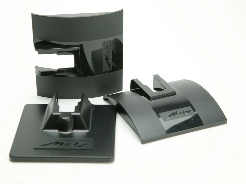 Metz Three Table Top Plastic Brackets For Any Shoe Mount Flashes. Useful. - Image 1 of 1