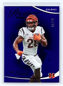 2023 Prestige Football Joe Mixon Purple Xtra Points SP /99 Cincinnati Bengals - Picture 1 of 2