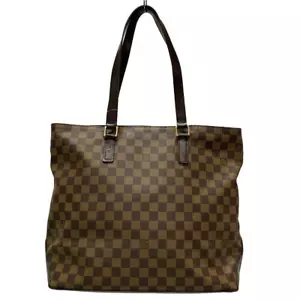 Auth LOUIS VUITTON Cabas Mezzo N51159 Ebene Damier - TH0072 Tote Bag - Picture 1 of 20