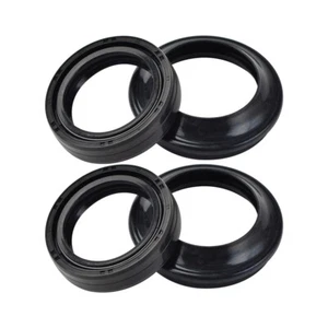 4pcs Front Fork Oil Dust Seals Kit For Honda CBR250R CBR600F CR80R CR85R NX250 - Picture 1 of 5