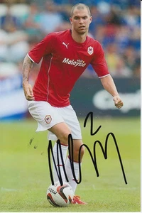 CARDIFF CITY HAND SIGNED MATTHEW CONNOLLY 6X4 PHOTO. - Picture 1 of 1