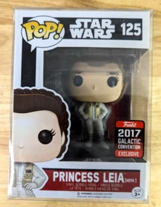 Funko POP! Star Wars #125 Princess Leia Hoth 2017 Galactic Convention Exclusive - Picture 1 of 7