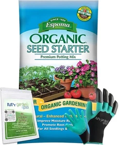 Espoma Organic Seed Starter Premium Potting Soil, All Natural, 16qt - Picture 1 of 8
