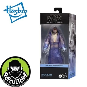 Star Wars: Obi-Wan Kenobi - Qui-Gon Jinn (Spirit) Black Series 6" Scale Figure - Picture 1 of 4
