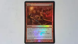 Lámina Magic The Gathering MTG WPN Promo FLING - Imagen 1 de 2