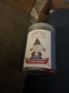 Scentsy Buddy Clip Gnick the Gnome Very Merry Cranberry Scented Plush Figure - Picture 1 of 1