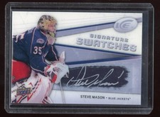 2008-09 Upper Deck Ice Signature Swatches #SSJSM Steve Mason *S1923