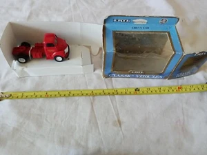 CABINA CHEVY ERTL EN CAJA HECHA DE FUNDICIÓN A PRESIÓN Y PLÁSTICO (D47) - Imagen 1 de 9