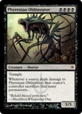 WOTC MtG New Phyrexia Phyrexian Obliterator (MR) EX