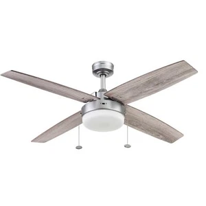 Prominence Home Memphis, 52 Inch Contemporary Indoor LED Ceiling Fan with Light, - Picture 1 of 8