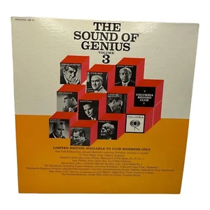 Vintage The Sound of Genius Vol 3 Record Club Exclusive 33rpm Vinyl GB-10 1962 - Picture 1 of 5
