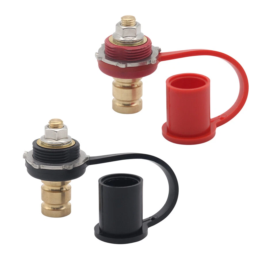 250A 12V DC Coche RV Barco Cargador de Batería Poste Conexión Pernos Conector Terminal Foto 1 de 4